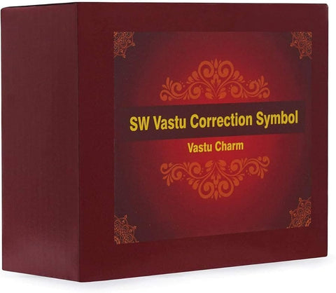 South West Vaastu Correction Symbol | Energy Balancing Crystal & Stone