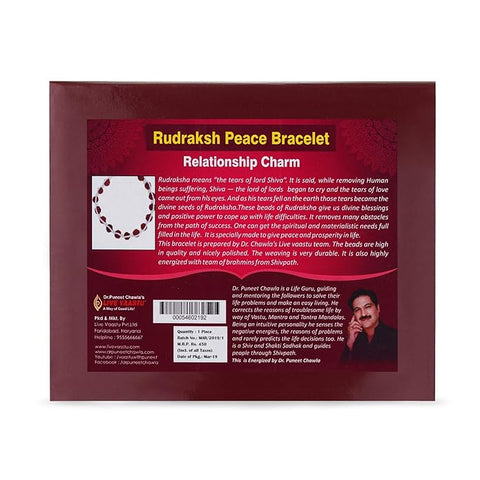 Rudraksh Peace Braclet