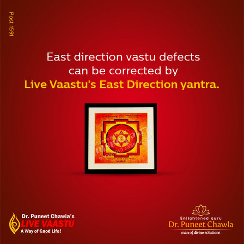 East Direction Vastu Yantra for Toilet, Bathroom & Kitchen Dosh Nivaran