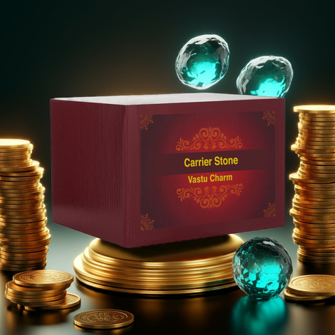 Carrier Stone Crystal for Money & Wealth