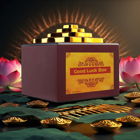 Good Luck Box for Positive Energy, Prosperity & Success