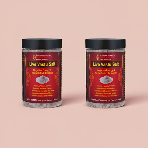 Live Vaastu Sea Salt Remove Negative Energy From Home Bedroom Kitchen Toilet Combo Pack