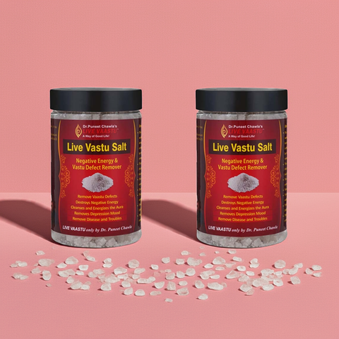 Live Vaastu Sea Salt Remove Negative Energy From Home Bedroom Kitchen Toilet Combo Pack