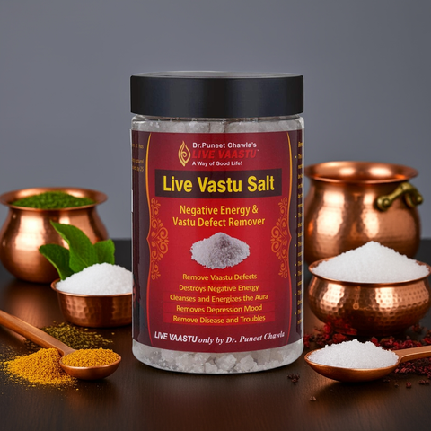 Live Vaastu Sea Salt Remove Negative Energy From Home Bedroom Kitchen Toilet Combo Pack