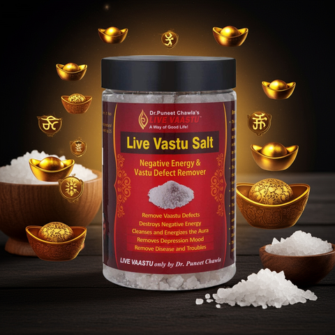 Live Vaastu Sea Salt Remove Negative Energy From Home Bedroom Kitchen Toilet Combo Pack