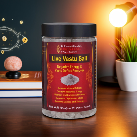 Live Vaastu Sea Salt Remove Negative Energy From Home Bedroom Kitchen Toilet Pack Of 4
