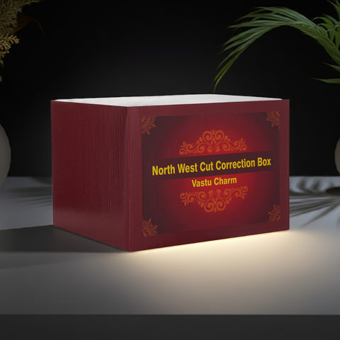 North West Cut Correction Box Crystal & Stone Remedy for Home & Office