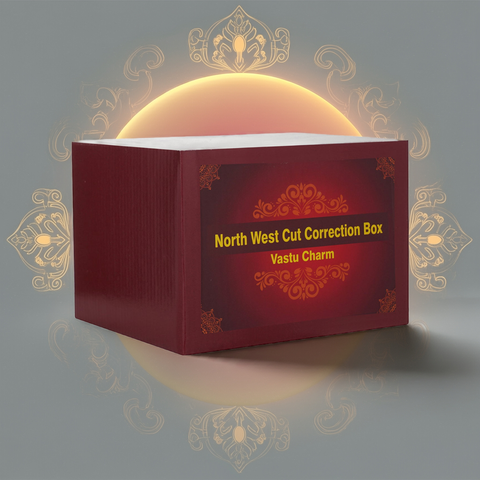 North West Cut Correction Box Crystal & Stone Remedy for Home & Office