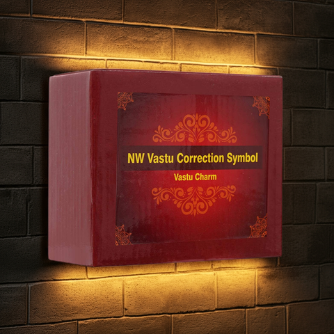 North West Vastu Correction Symbol (Round) For Bedroom Kitchen Toilet Etc..