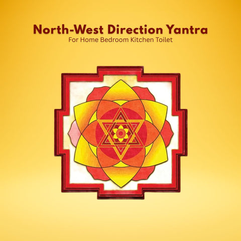 North West Direction Yantra for Home Bedroom Kitchen Toilet..