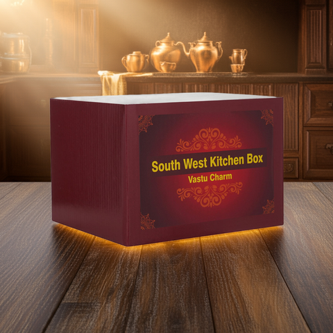 South West Kitchen Vastu Correction Box | Crystal & Stone
