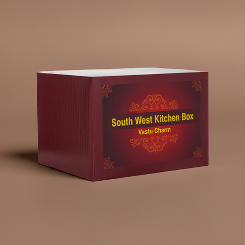 South West Kitchen Vastu Correction Box | Crystal & Stone