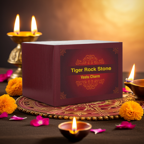 Tiger Rock Stone for Vastu, Positive Energy, Protection & Wealth Attraction