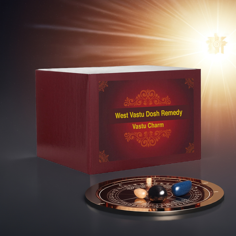 West Direction Vastu Dosh Remedy Crystal & Stone Remove West Vastu Defects