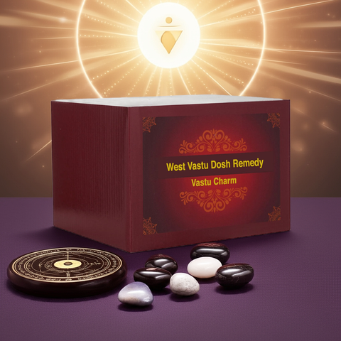 West Direction Vastu Dosh Remedy Crystal & Stone Remove West Vastu Defects