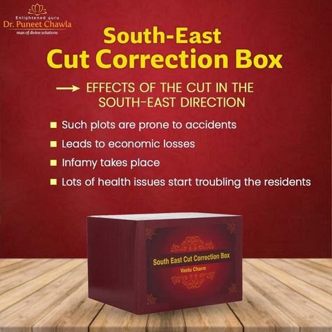 South East Cut Correction Box - LiveVaastu