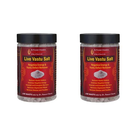 Live Vaastu Sea Salt Remove Negative Energy From Home Bedroom Kitchen Toilet Combo Pack
