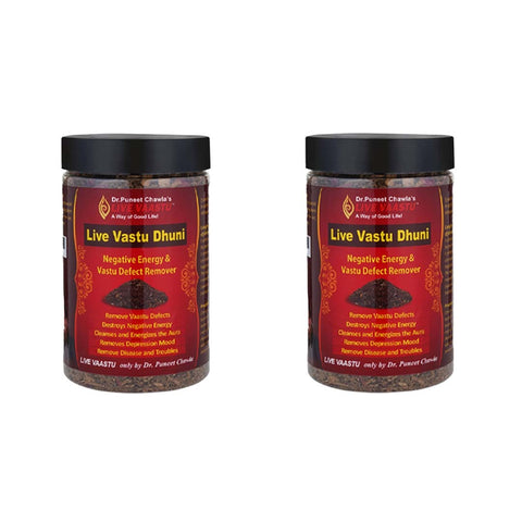 Vaastu Dhuni | Remove Negative Energy for Wealth & Money Boost Pack Of 2
