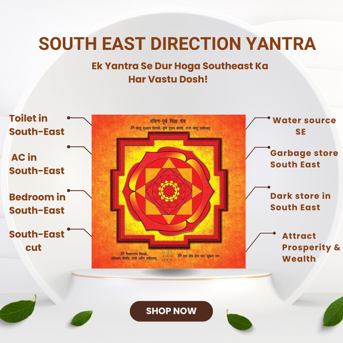 South East Direction Yantra for Home Bedroom Kitchen Toilet Etc..