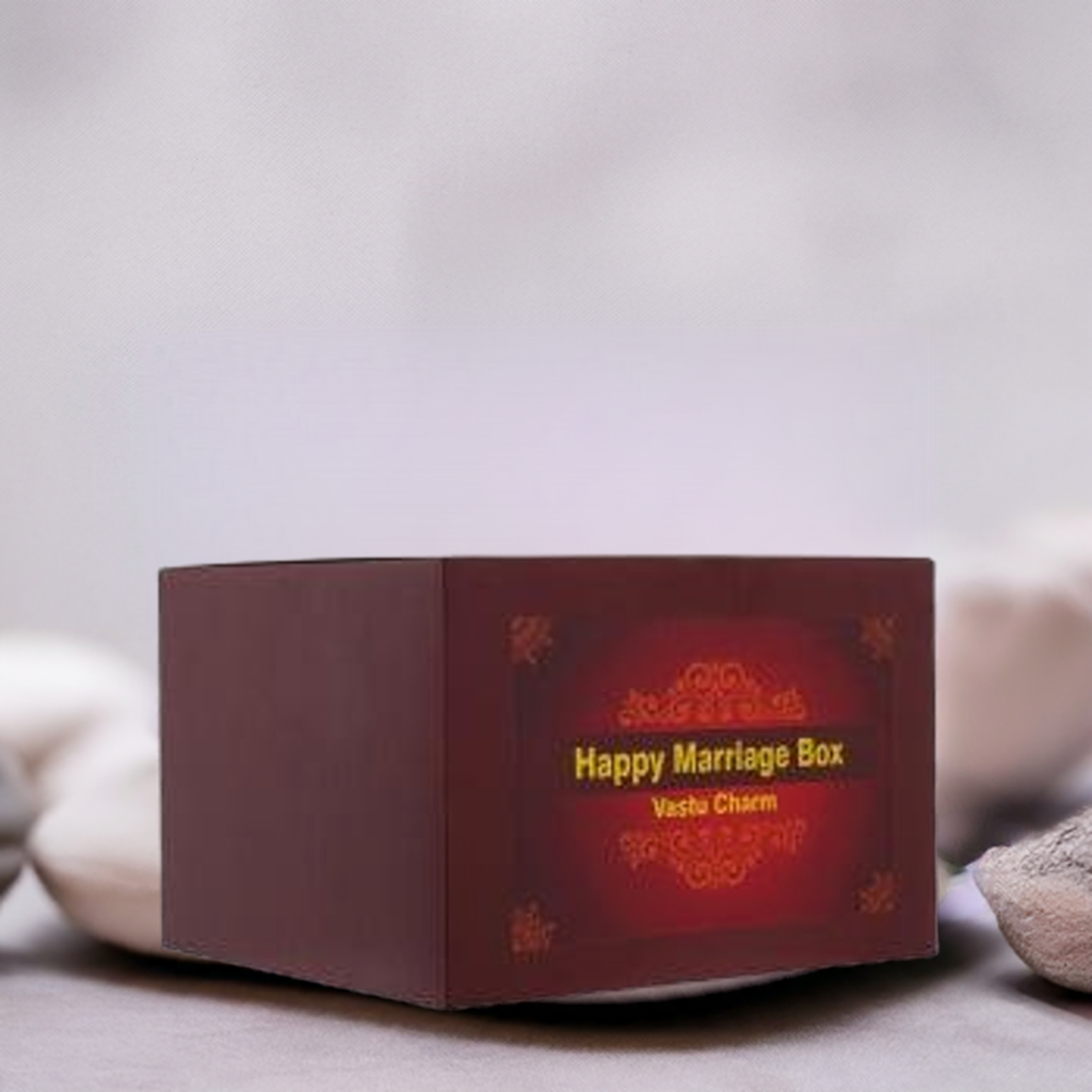 Happy Marriage Box | Vastu Remedy for Marriage Harmony & Relationship Healing | Attract Love, Positivity & Remove Relationship Problems | Perfect Gift for Couples & Anniversary