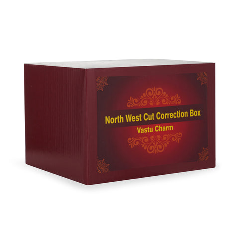 North West Cut Correction Box Crystal & Stone Remedy for Home & Office
