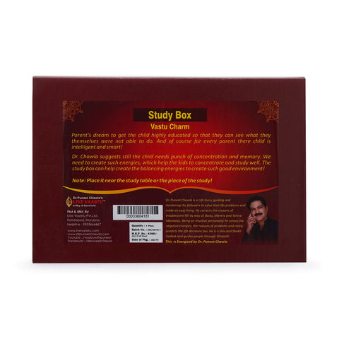 Vastu Study Box for Focus & Concentration