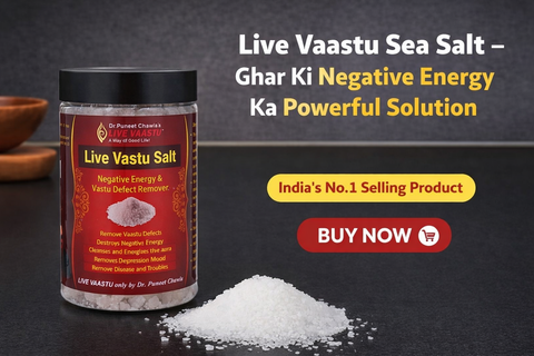 Live Vaastu Salt – Ghar Ki Negative Energy Door Karne Ka Powerful Vaastu Remedy