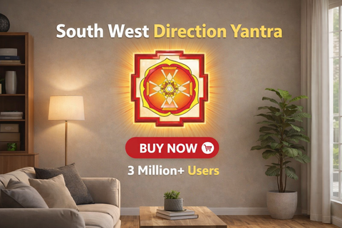 South West Direction Yantra for Home, Bedroom & Kitchen