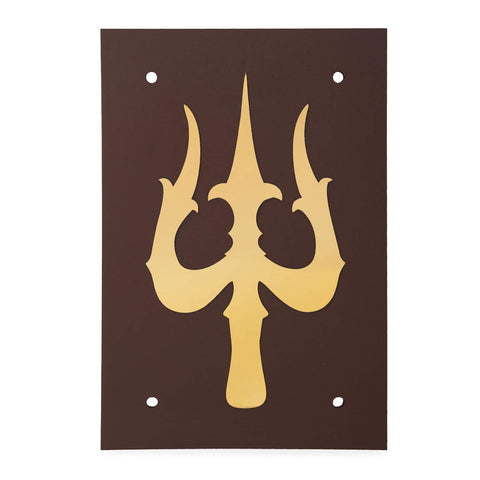 Trishul Gold Plated