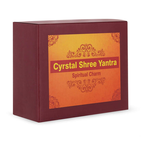 Crystal Shree Yantra