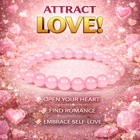 Rose Quartz Stone Bracelet