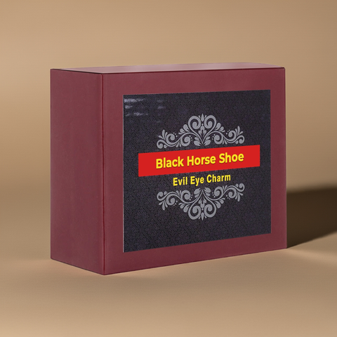 Black Horse Shoe for Protection & Prosperity