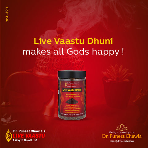 Vaastu Dhuni | Remove Negative Energy for Wealth & Money Boost Pack Of 4