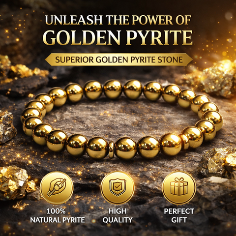 Golden Prite Stone Bracelet
