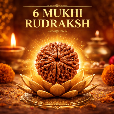 6 Mukhi Rudraksh
