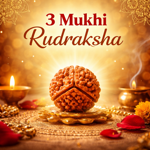 3 Mukhi Rudraksh