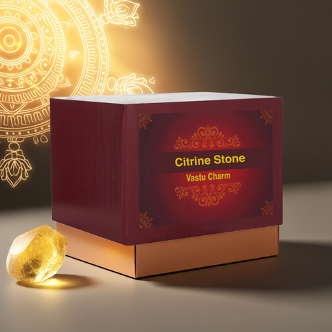 Citrine Stone Vastu Correction Crystal - Remove All Vastu Dosh