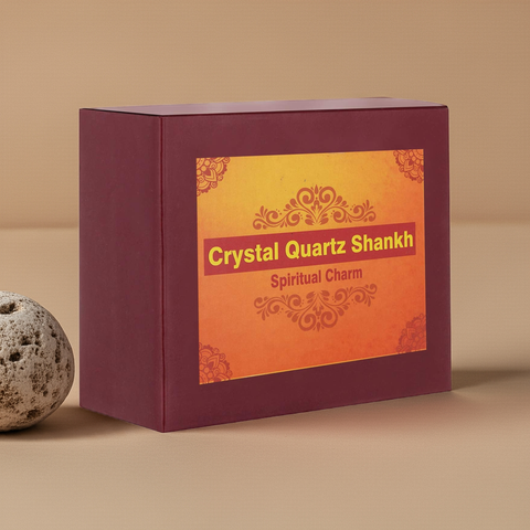 Crystal Quartz Shankh