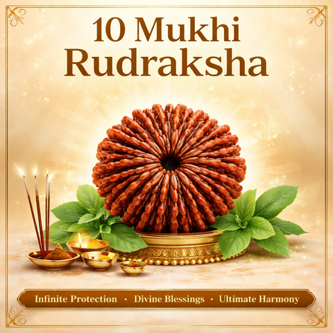 10 Mukhi Rudraksha