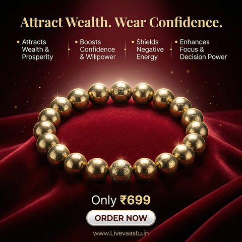 Golden Prite Stone Bracelet