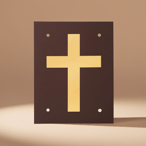 Holy Cross Gold Plated
