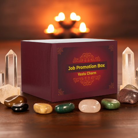 Job Promotion Box for Career Growth | Crystal & Stone