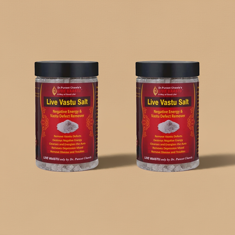 Live Vaastu Sea Salt Remove Negative Energy From Home Bedroom Kitchen Toilet Combo Pack