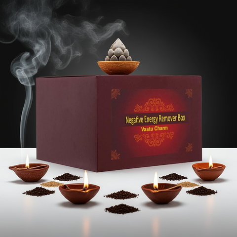 Negative Energy Removal Vastu Box | Crystal & Stone