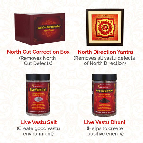 North Cut Vastu Dosh Remedy