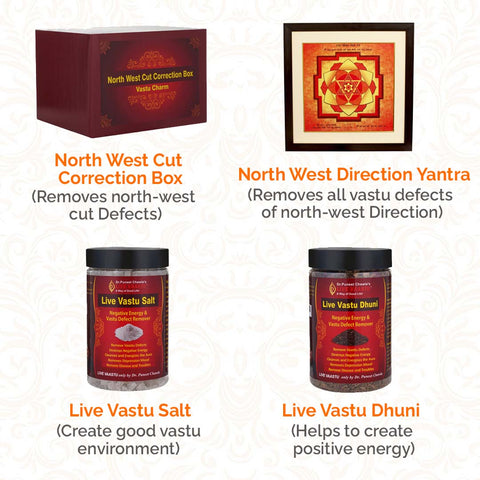 North West Cut Vastu Remedy