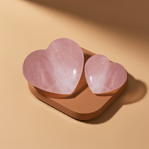 Pair of Rose Quartz Dil