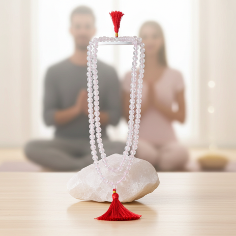 Rose Quartz Mala