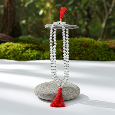 Pure Quartz Mala