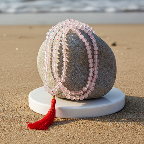 Rose Quartz Mala